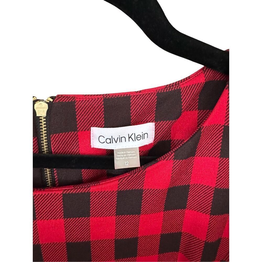 Calvin Klein Buffalo Check Dress - Picture 6 of 7